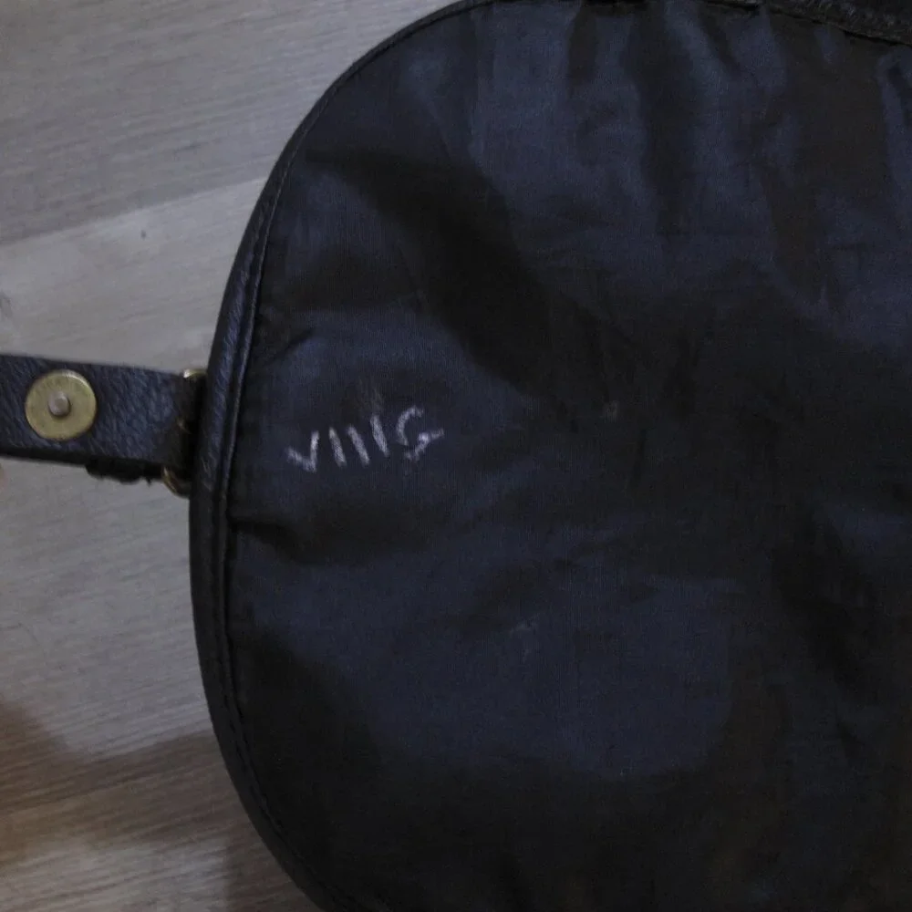 MOSSIMO Black Canvas Printed Backpack